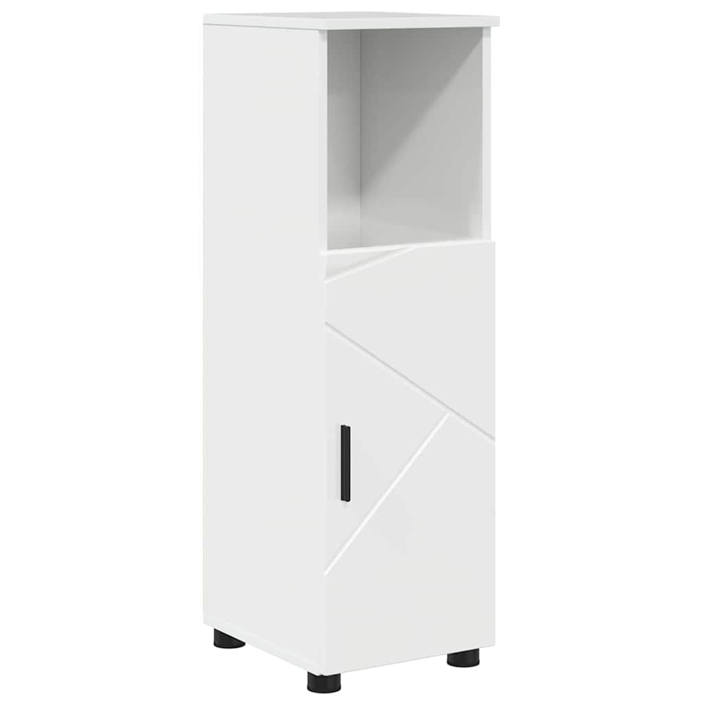Badrumsmöbelset Väggmonterad 4 pcs Högglans Vit 61 x 35 x 64 cm
