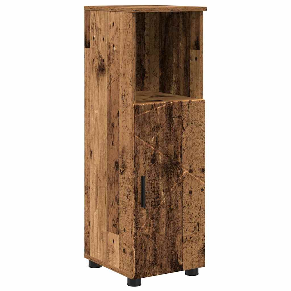 Badrumsmöbelset Väggmonterad 4 pcs Åldrat Trä 61 x 35 x 64 cm