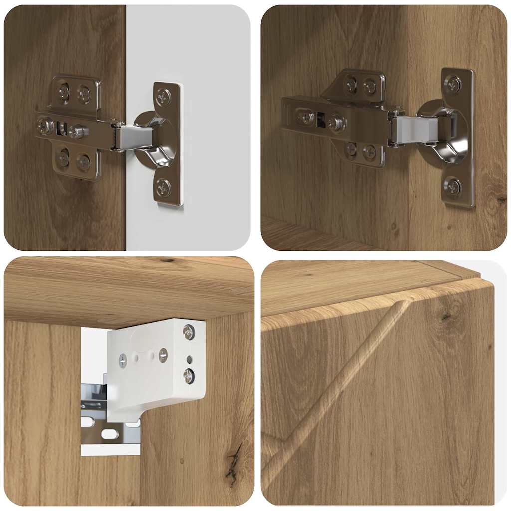 Badrumsmöbelset med låda 4 pcs Artisan Ek 61 x 35 x 64 cm