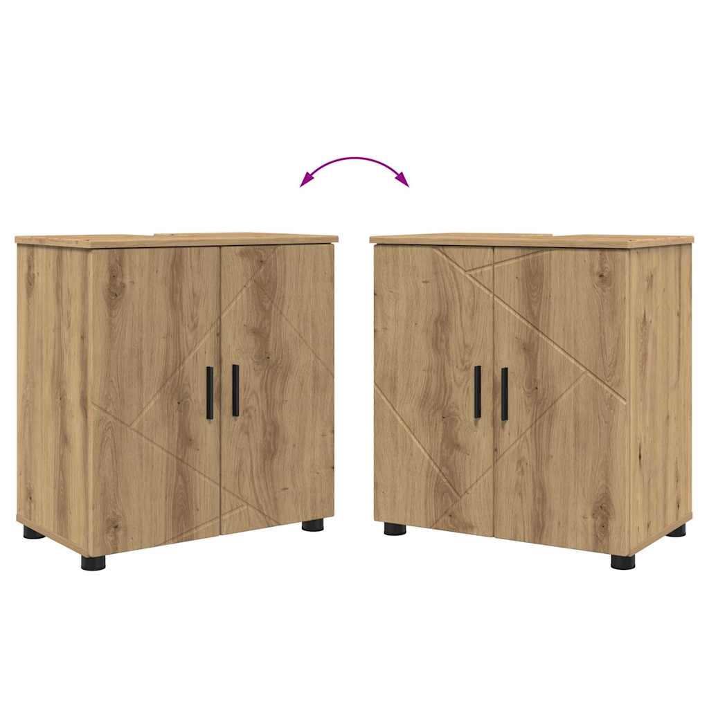 Badrumsmöbelset med låda 4 pcs Artisan Ek 61 x 35 x 64 cm