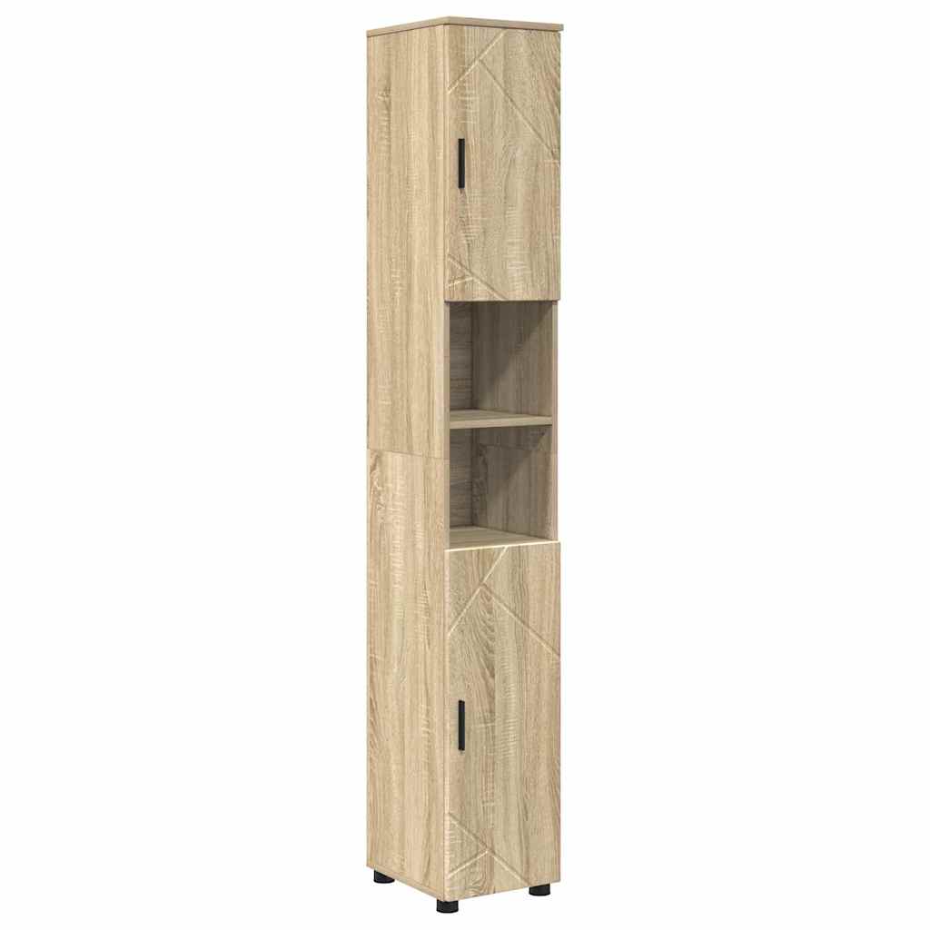 Badrumsmöbelset 5 pcs Sonoma Ek 61 x 35 x 64 cm