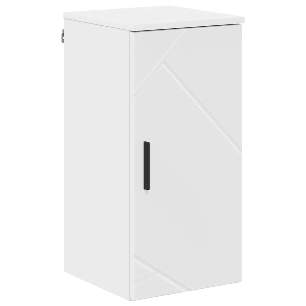 Badrumsmöbelset Väggmonterad 5 pcs Högglans Vit 61 x 35 x 64 cm