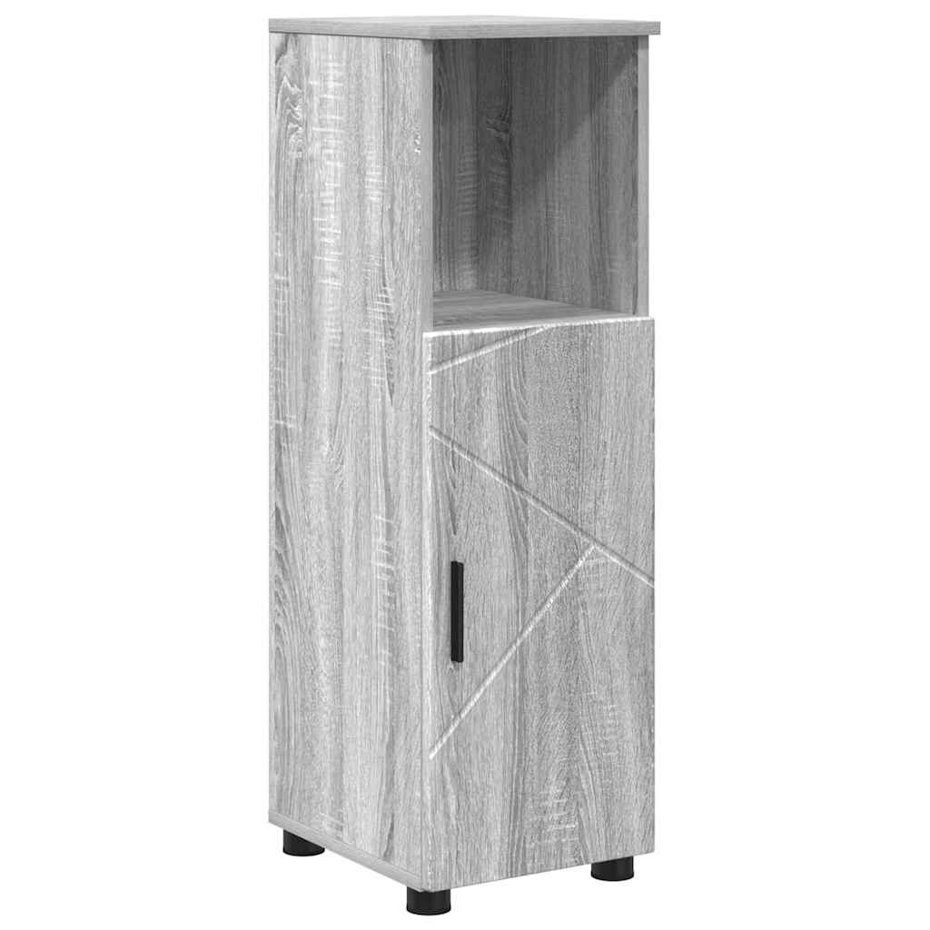 Badrumsmöbelset Väggmonterad 5 pcs Sonoma Grå 61 x 35 x 64 cm