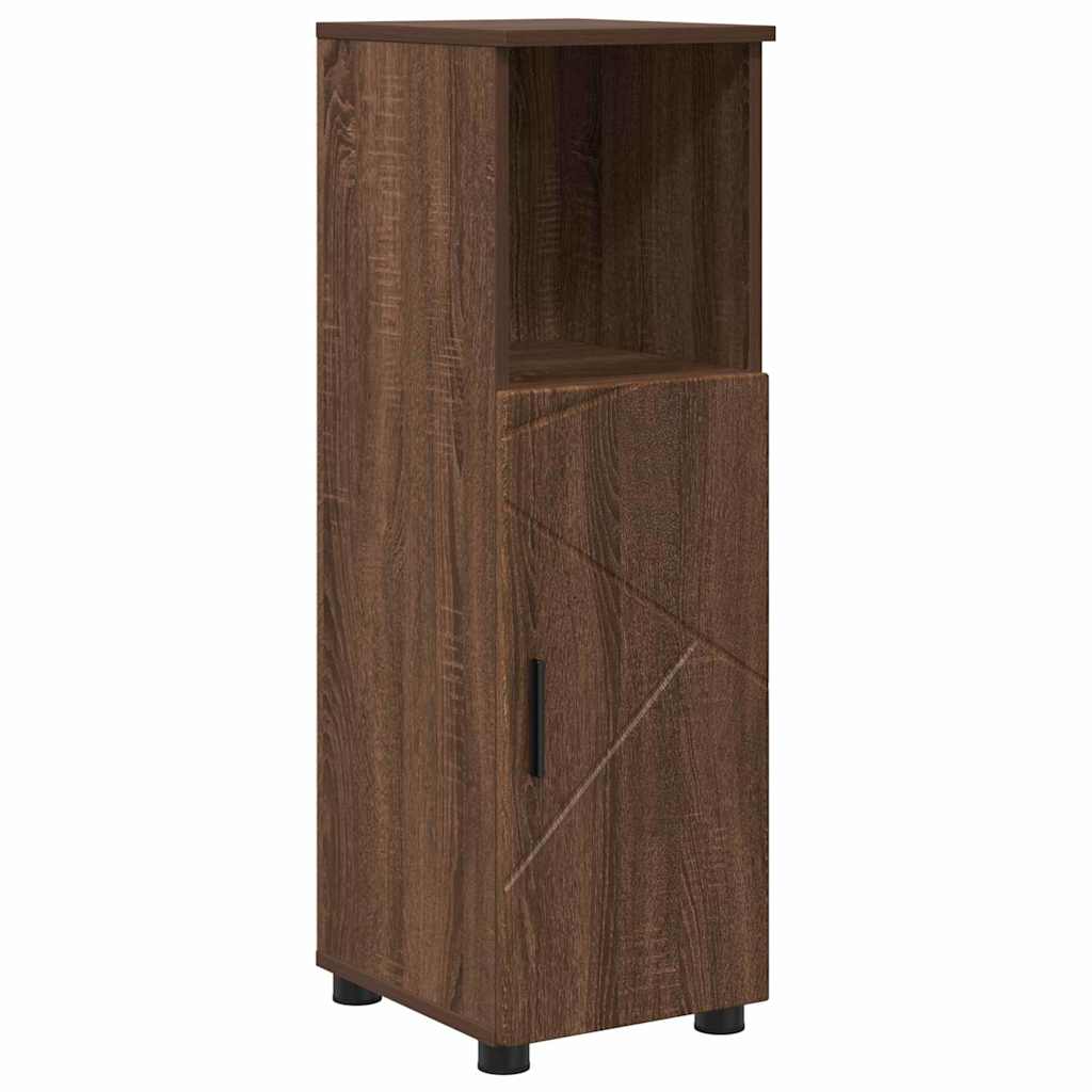 Badrumsmöbelset 5 pcs Brun Ek 61 x 35 x 64 cm