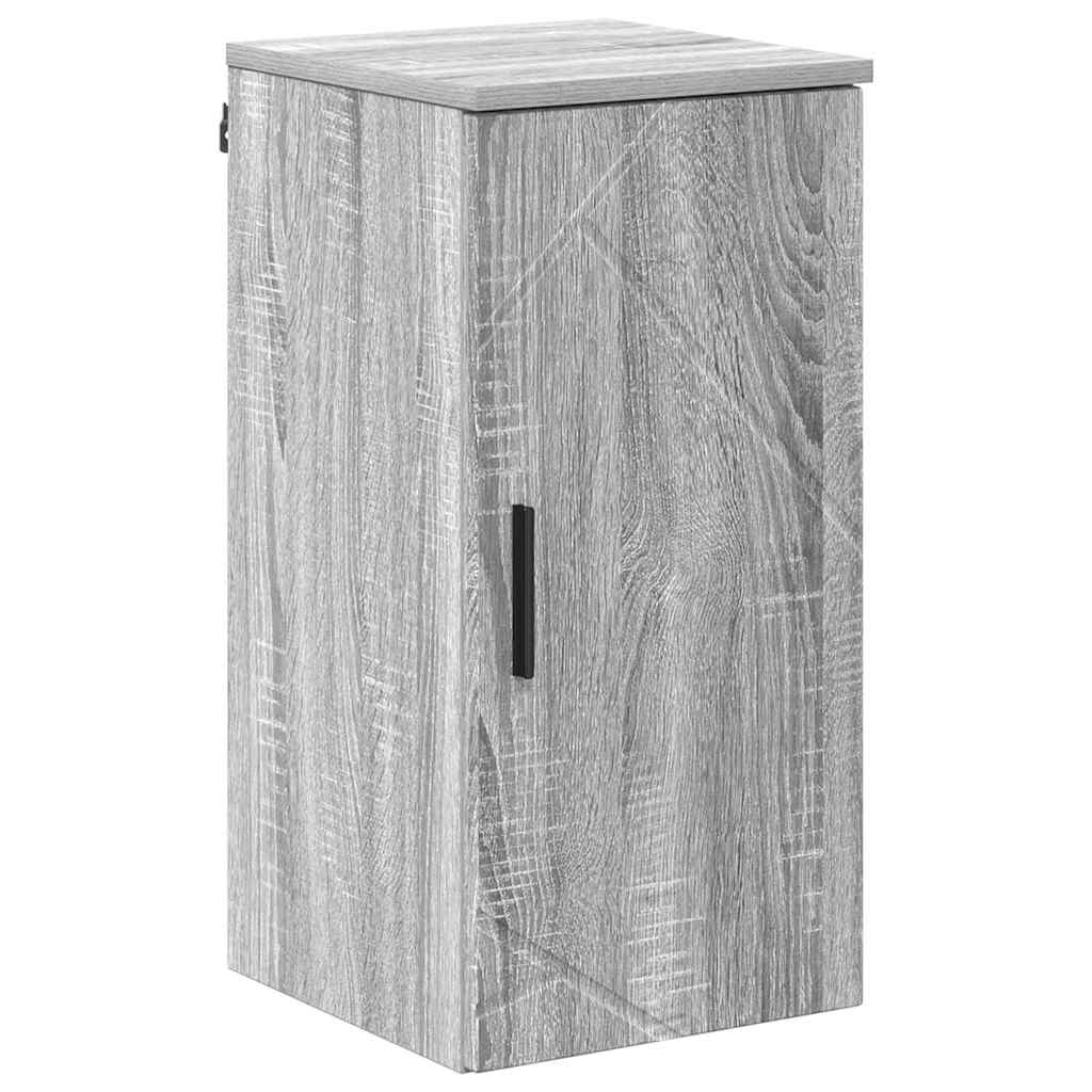 Badrumsmöbelset med låda 5 pcs Sonoma Grå 61 x 35 x 64 cm