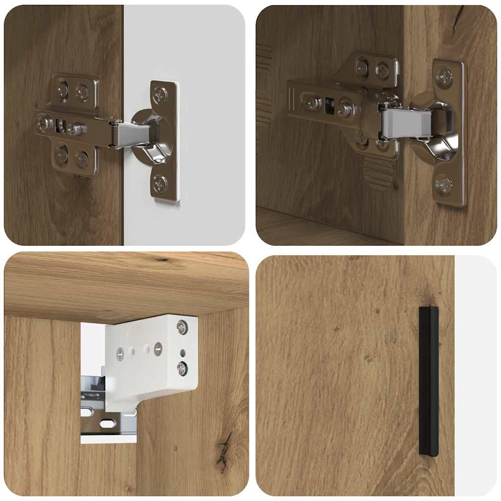 Badrumsmöbelset med låda 5 pcs Artisan Ek 61 x 35 x 64 cm