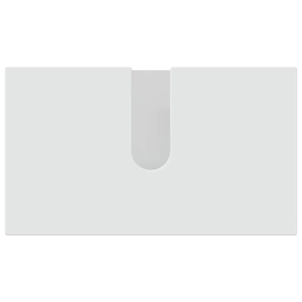 Badrumsmöbelset Väggmonterad 4 pcs Högglans Vit 61 x 35 x 64 cm