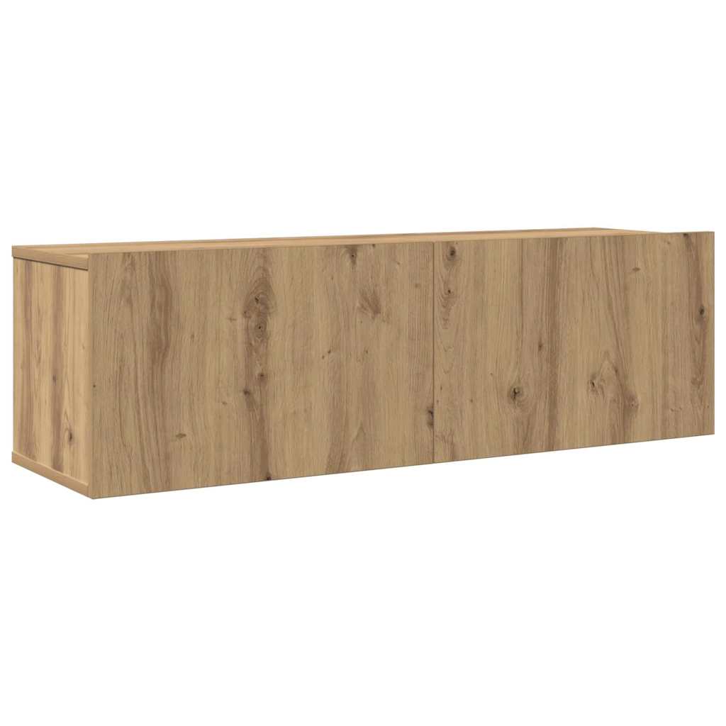 TV-skåpsset 6 pcs artisan ek 200 x 30 x 150 cm Konstruerat trä