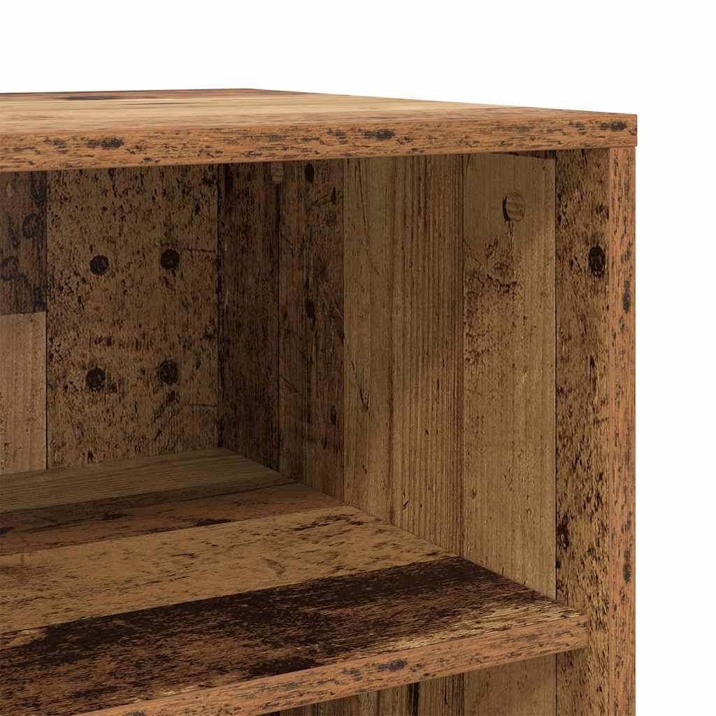 Skåp 2 pcs Gammalt trä 70 x 41 x 75 cm Konstruerat trä