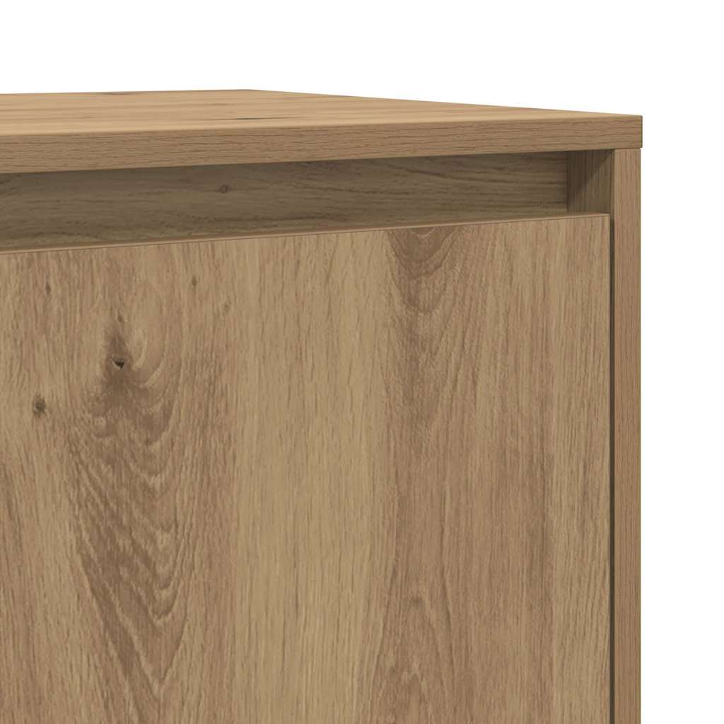 Skåp 2 pcs artisan ek 70 x 41 x 75 cm Konstruerat trä