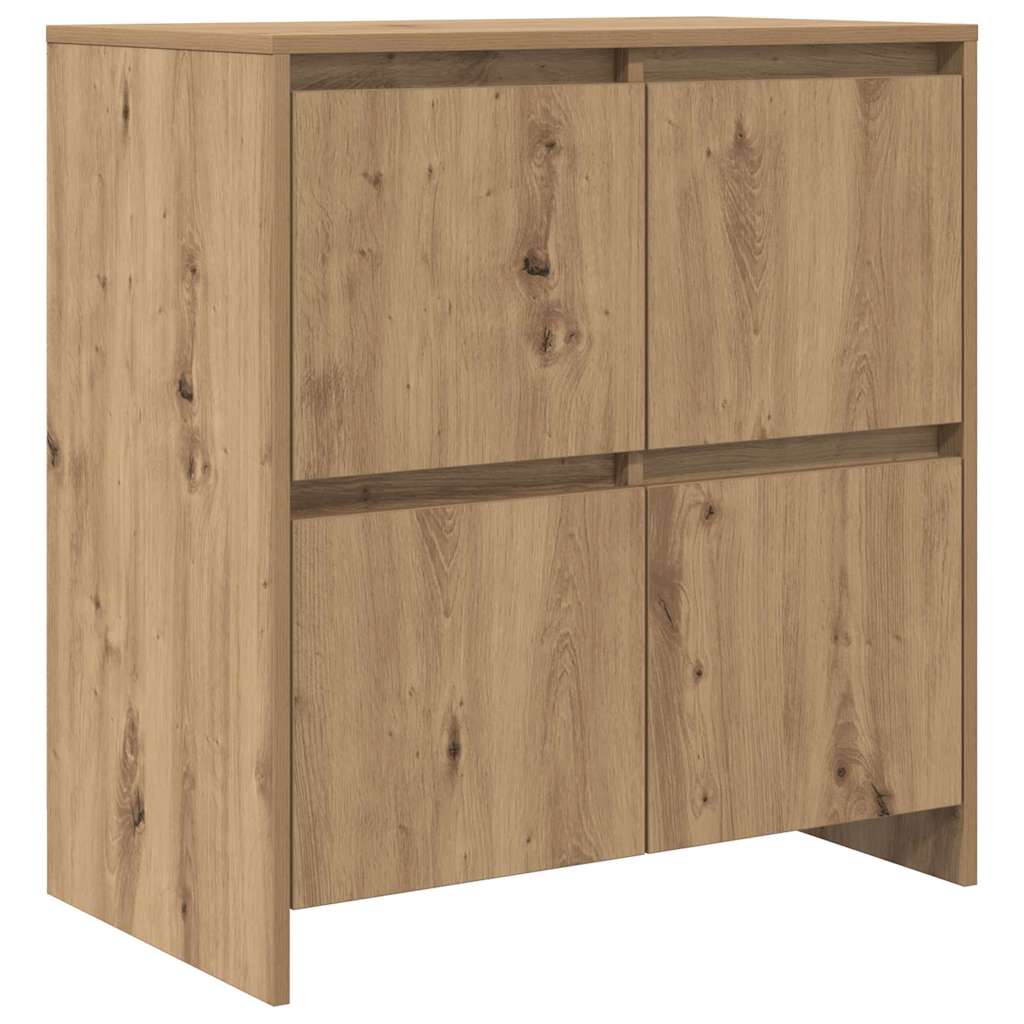 Skåp 2 pcs artisan ek 70 x 41 x 75 cm Konstruerat trä