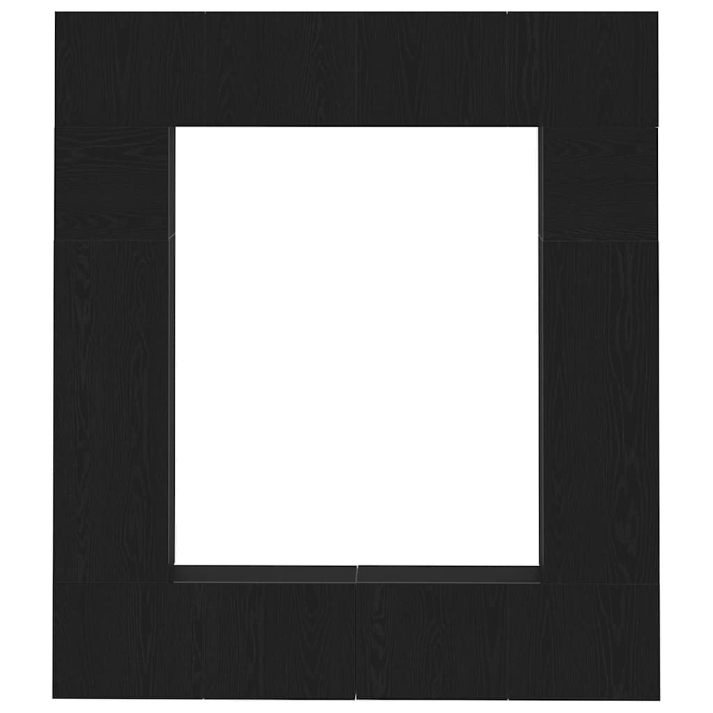 XXXXX TV-skåp 8 pcs Svart 80 x 30 x 30 cm
