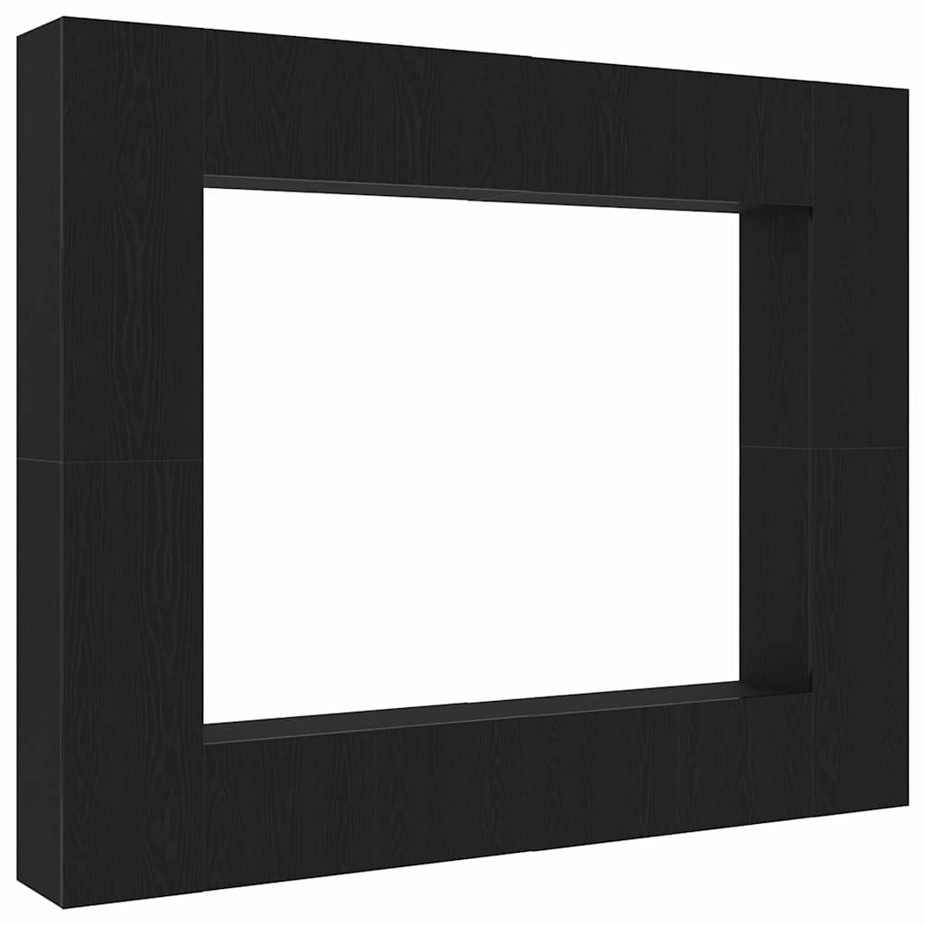 XXXXX TV-skåp 8 pcs Svart 221 x 30 x 180 cm
