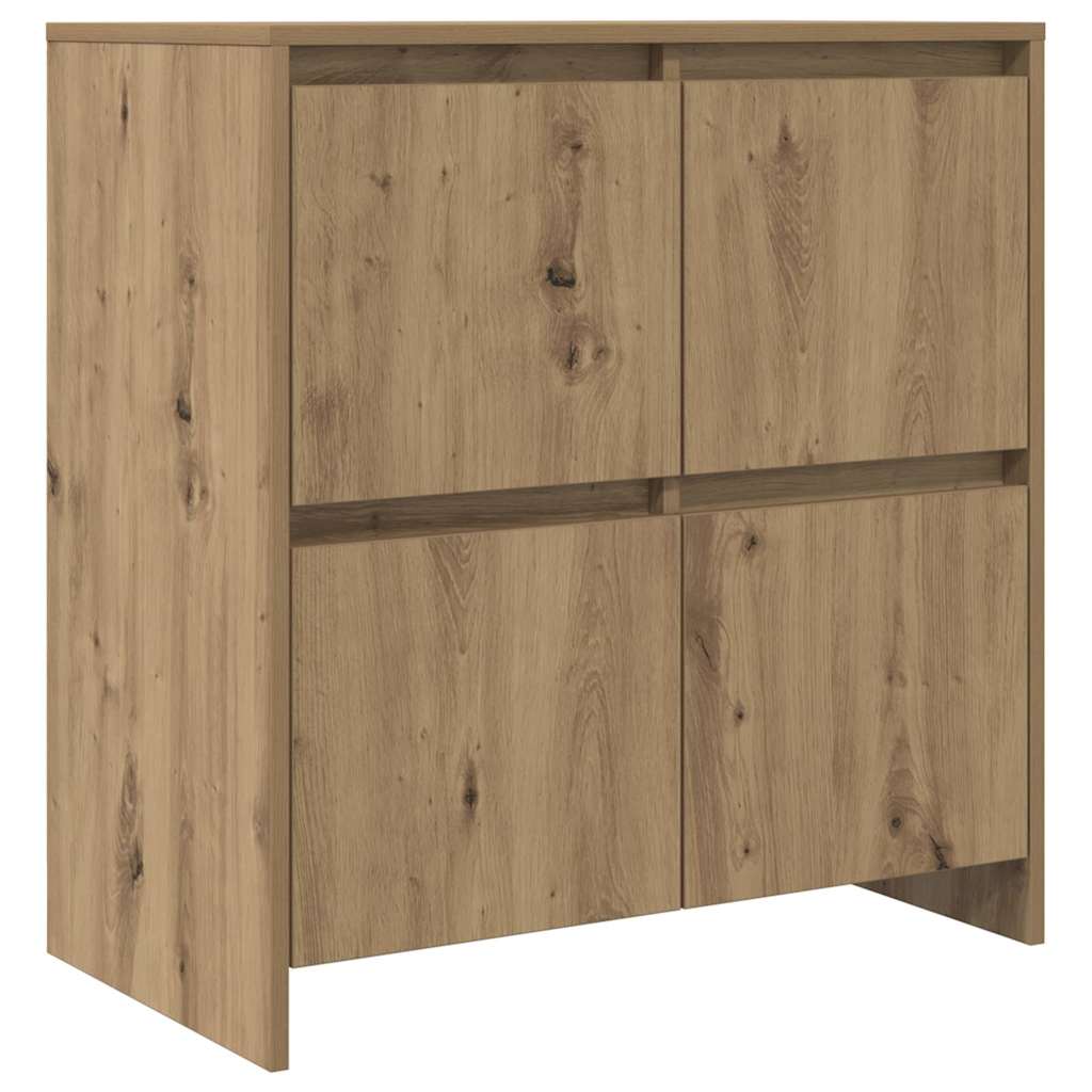 Skåp 2 pcs artisan ek 70 x 41 x 75 cm Konstruerat trä