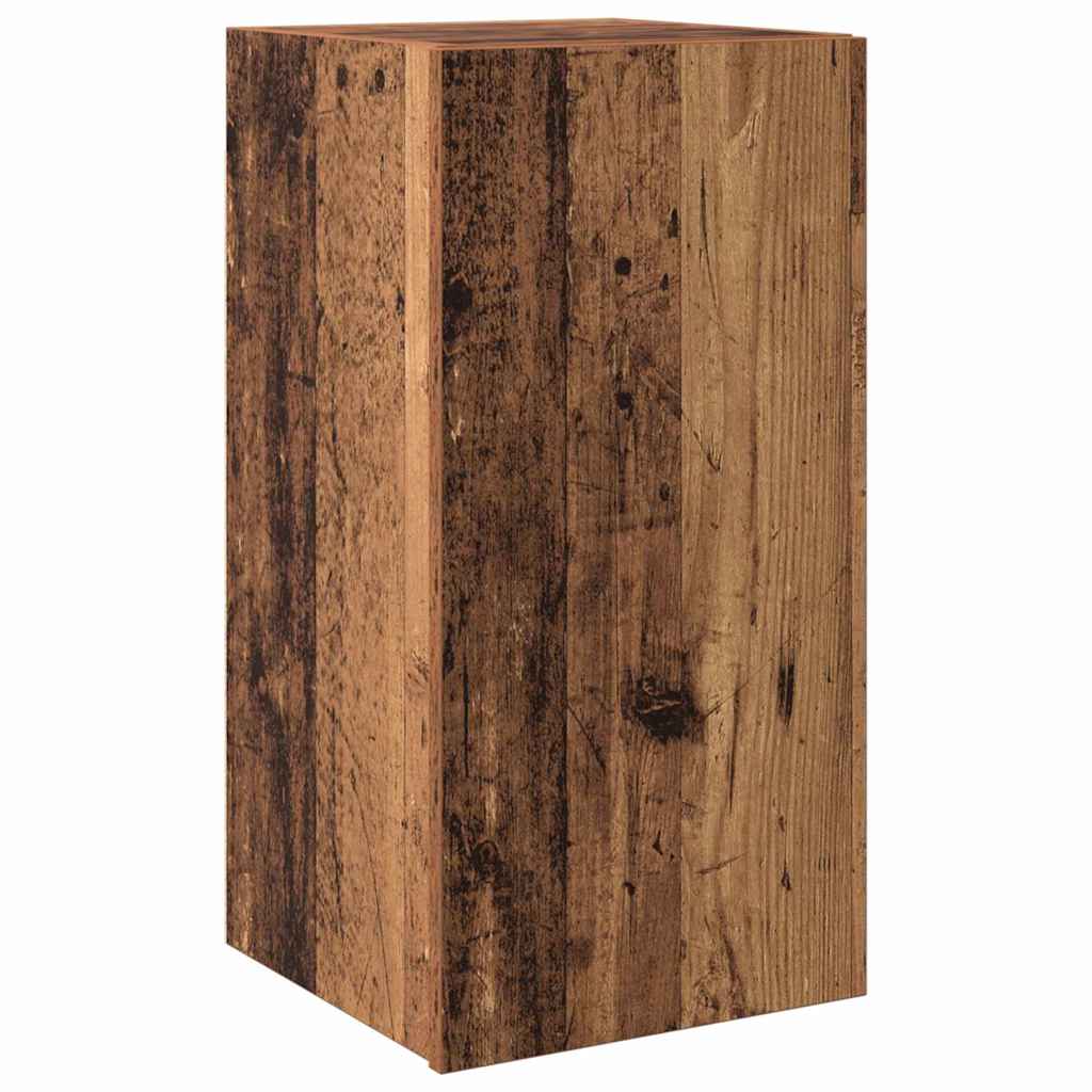 TV-skåpsset 4 pcs Gammalt trä 30.5 x 30 x 60 cm Konstruerat trä