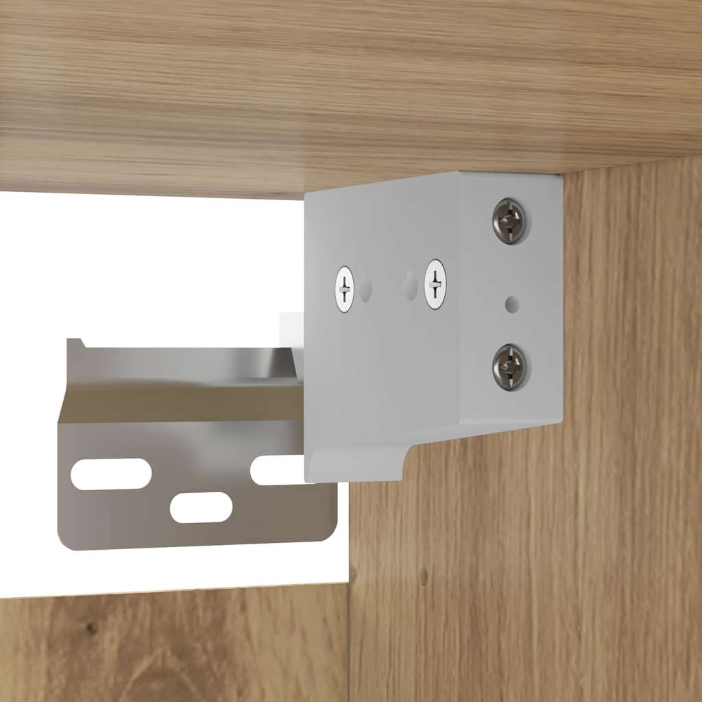 TV-skåpsset 4 pcs artisan ek 30.5 x 30 x 90 cm Konstruerat trä