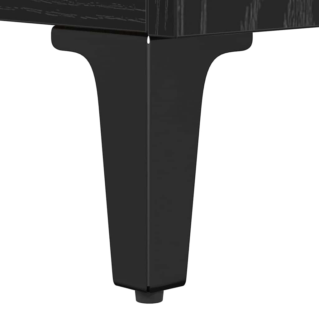 Skänk Svart Ek 34 x 90 x 80 cm