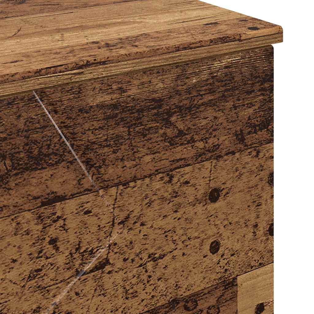 Badrumsskåp Gammalt Trä 76.5 x 35 x 64 cm