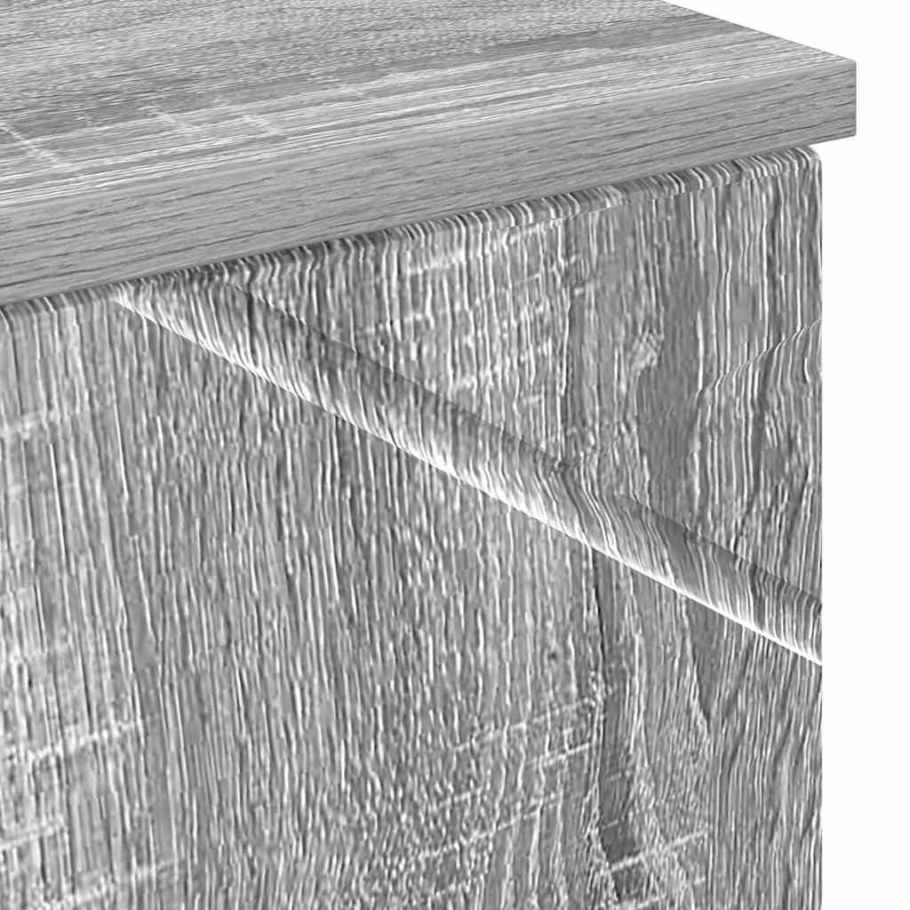 Badrumsskåp Sonoma Grå 30 x 35 x 192 cm