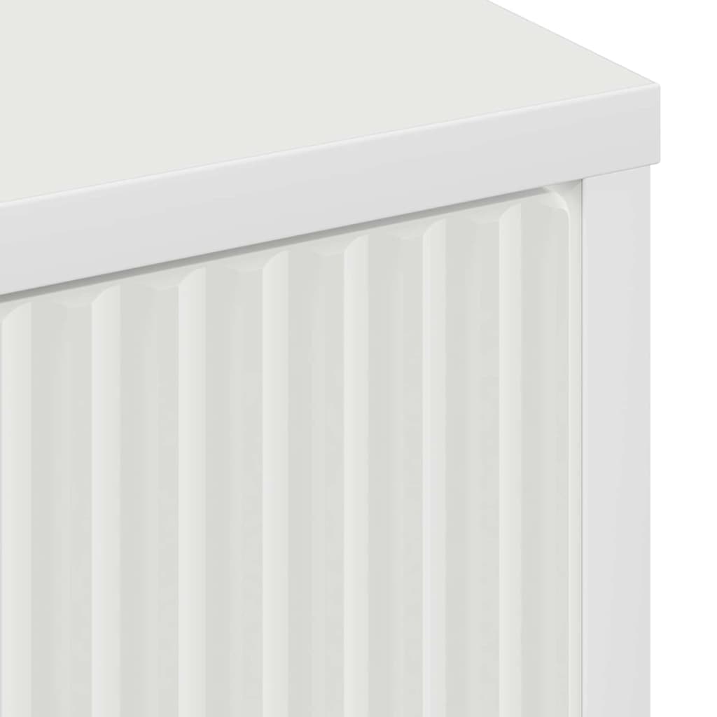 Badrumsskåp med låda Vit 39,5 x 36 x 88 cm