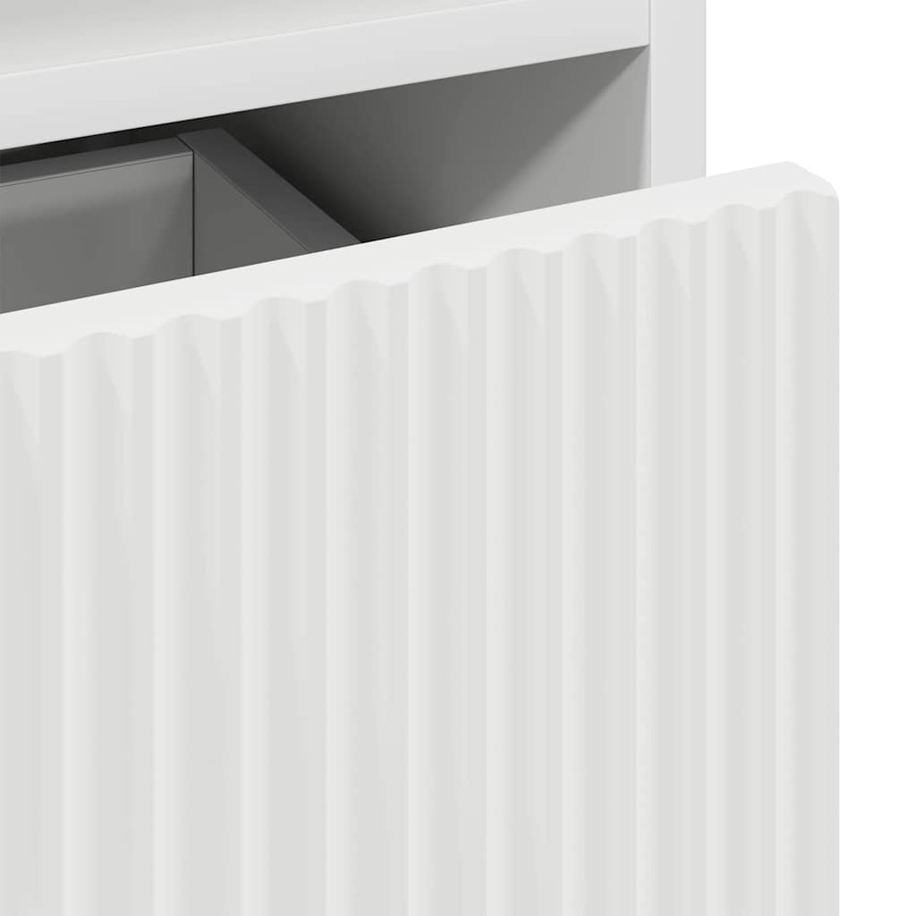 Badrumsskåp Vit 31,5 x 33 x 190 cm