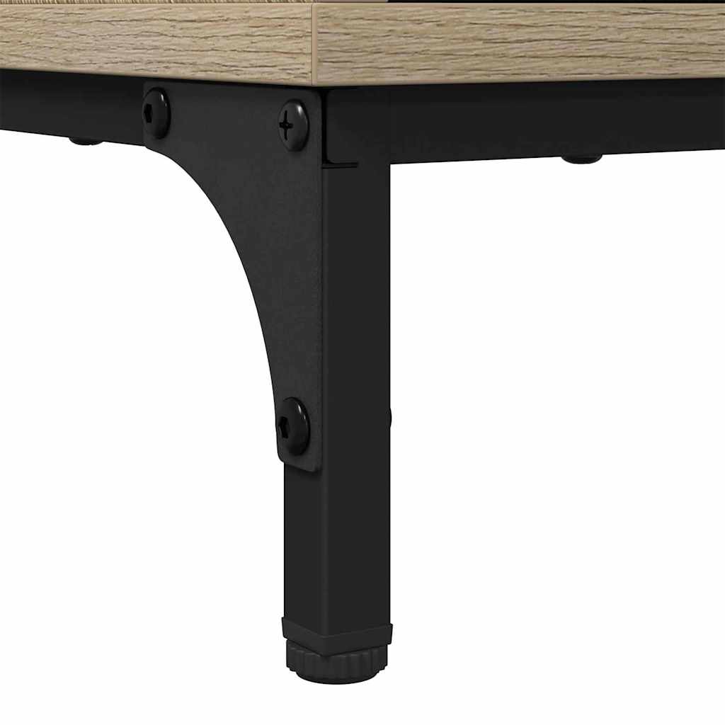 Sängbord 2 pcs Sonoma ek 49 x 36 x 61 cm Konstruerat trä
