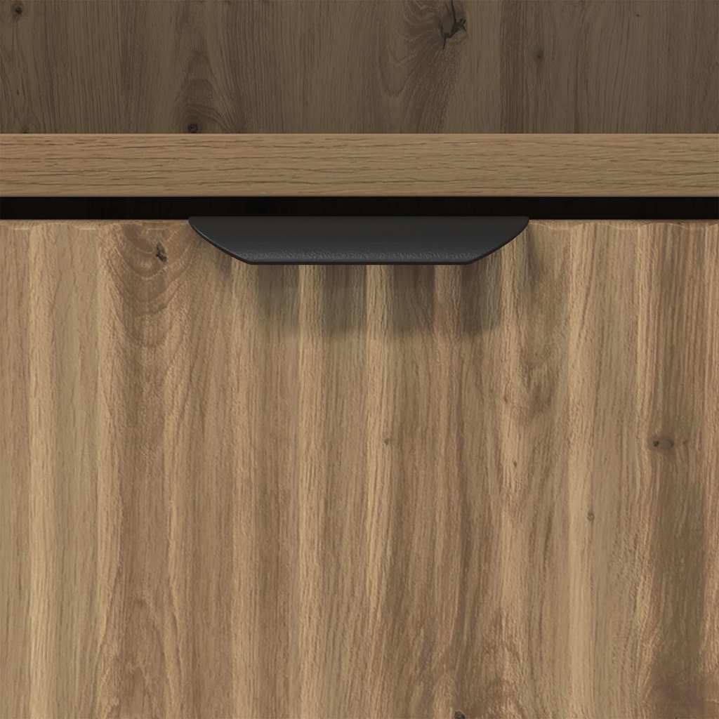 Sängbord 2 pcs artisan ek 49 x 36 x 61 cm Konstruerat trä