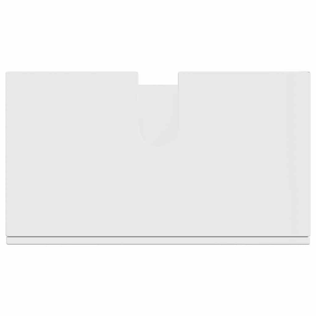 Badrumsunderskåp med lagring TULUM Högglans Vit 60 x 34 x 63 cm