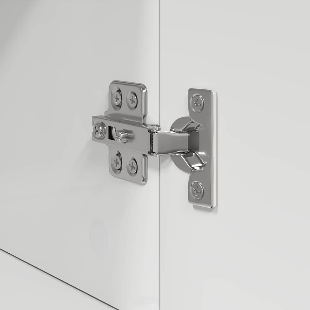 Badrumsskåp med lagring TULUM Högglans Vit 37 x 31.5 x 82 cm