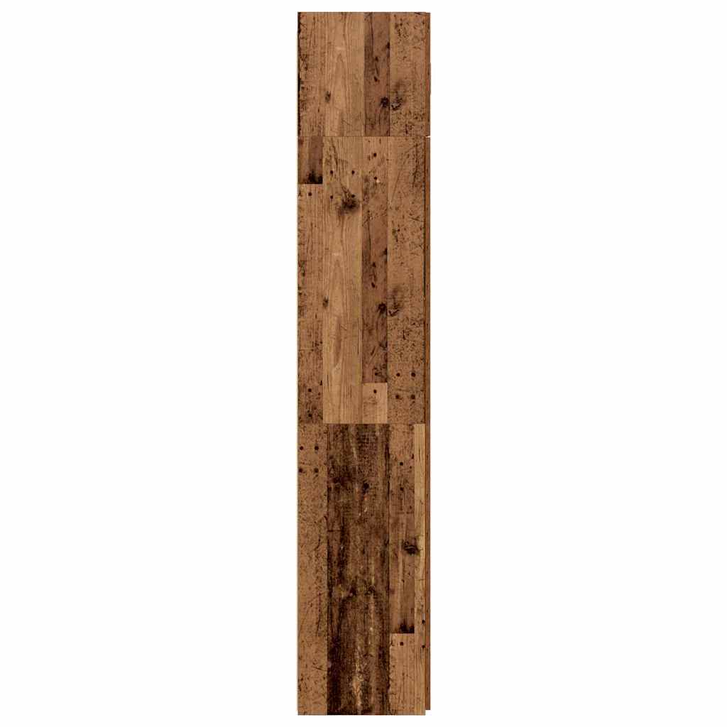 Skåp Åldrat Trä 80 x 42.5 x 225 cm