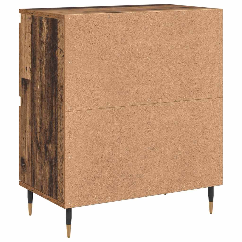Skåp Trä 2 pcs Gammalt Trä 120 x 35 x 70 cm