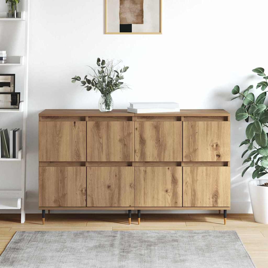 Skåp Artisan Ek 2 pcs 120 x 35 x 70 cm