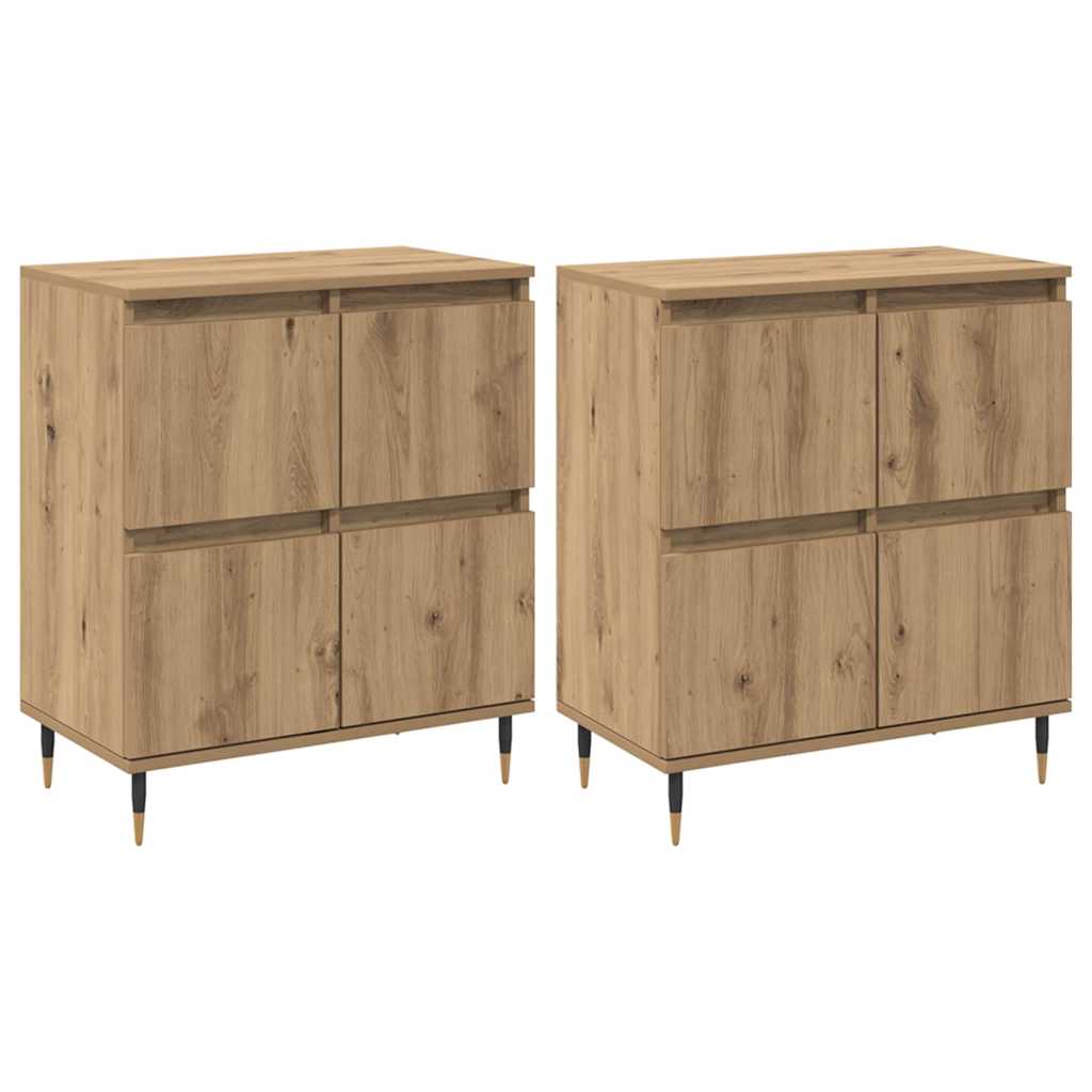 Skåp Artisan Ek 2 pcs 120 x 35 x 70 cm