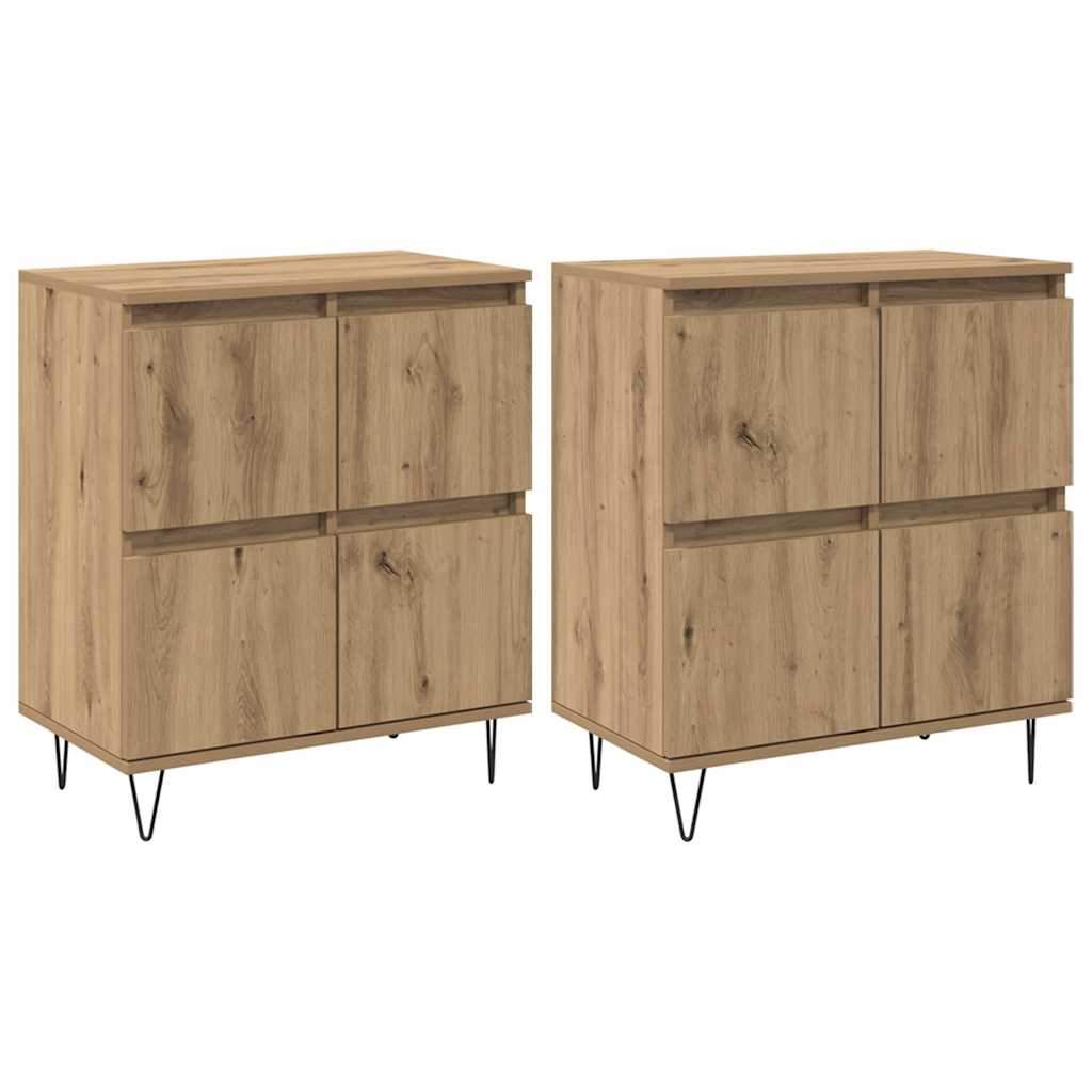 Skåp Artisan Ek 2 pcs 120 x 35 x 70 cm