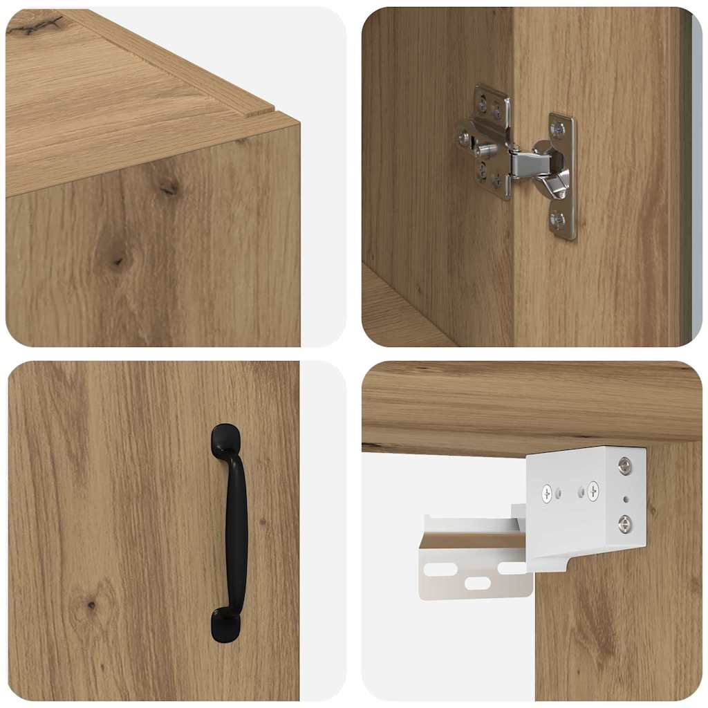 Väggskåp Artisan Ek 2 pcs 69.5 x 34 x 90 cm