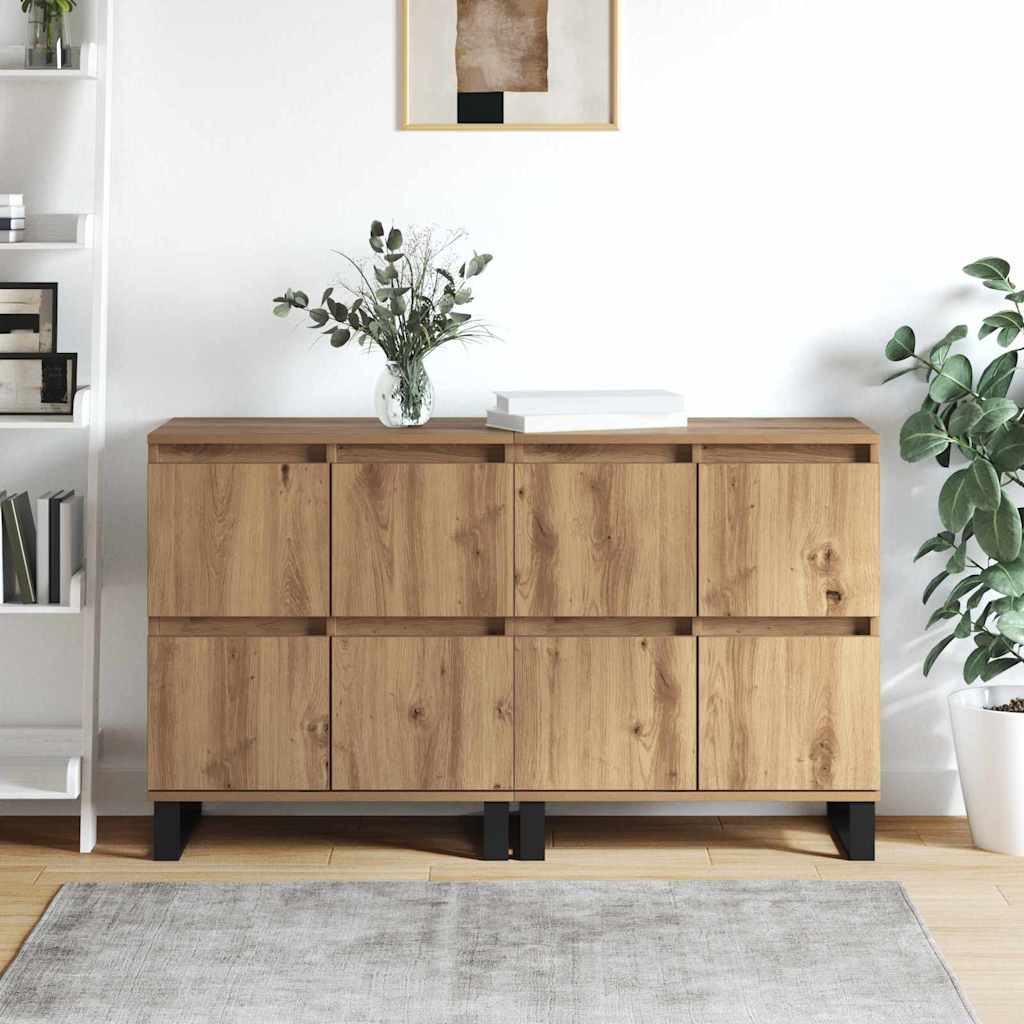 Skåp Artisan Ek 2 pcs 120 x 35 x 70 cm