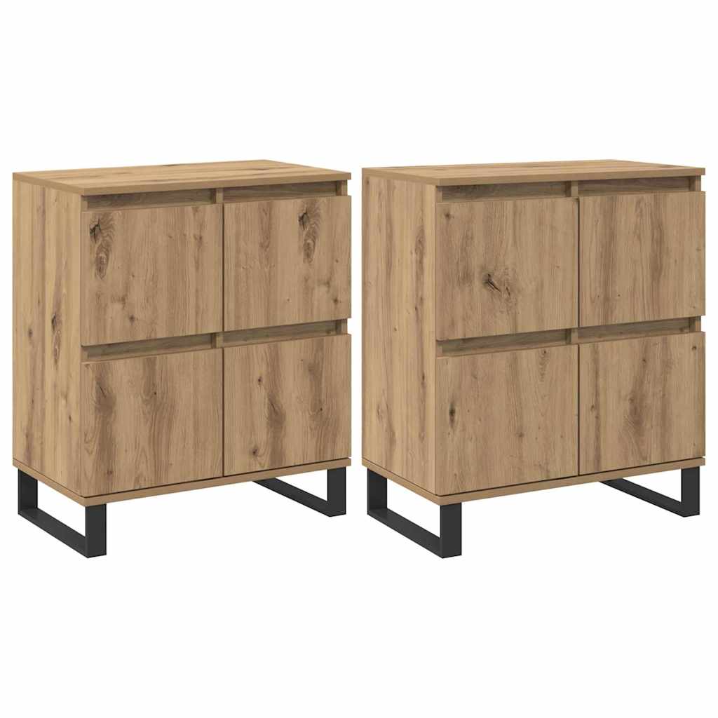 Skåp Artisan Ek 2 pcs 120 x 35 x 70 cm