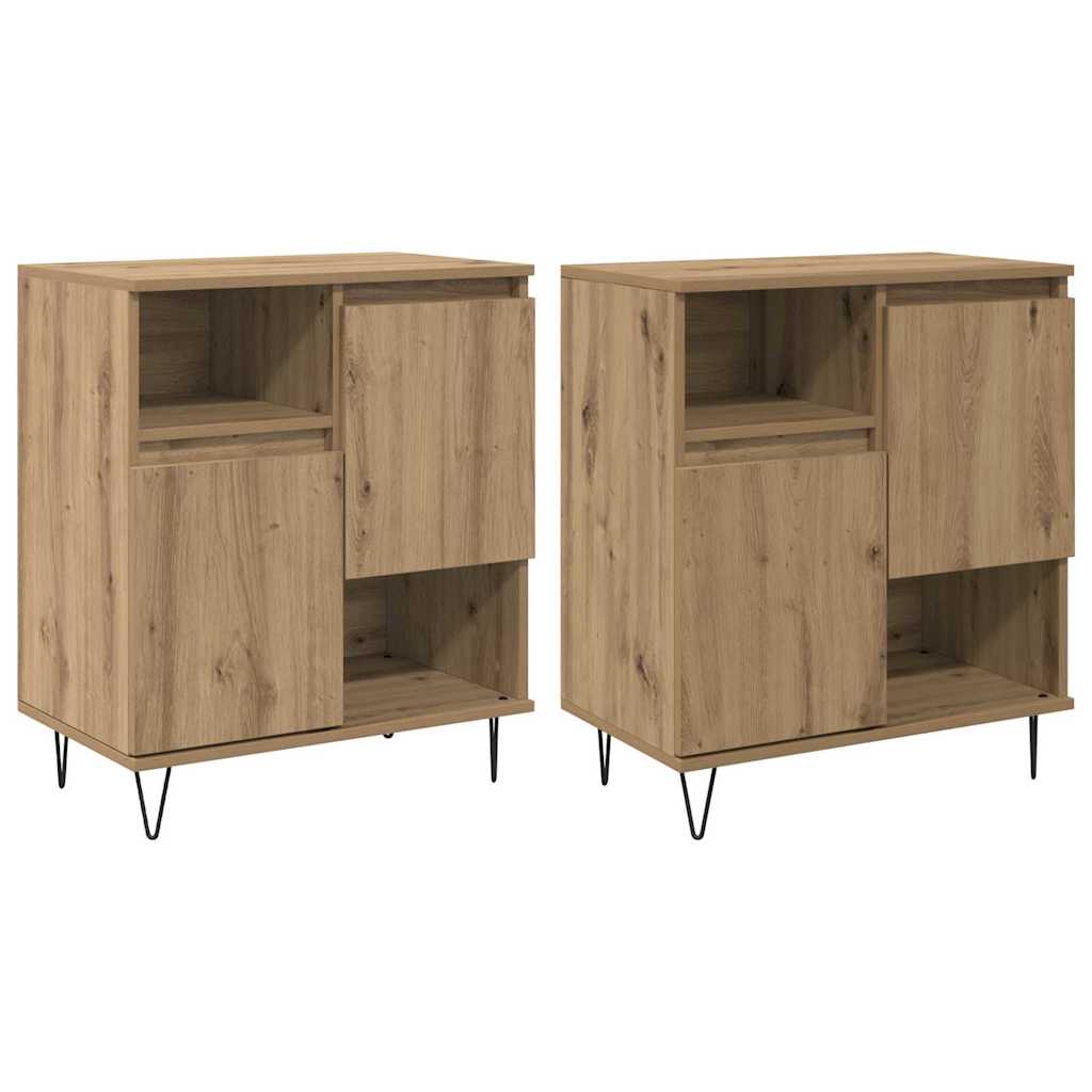 Skåp Artisan Ek 2 pcs 120 x 35 x 70 cm