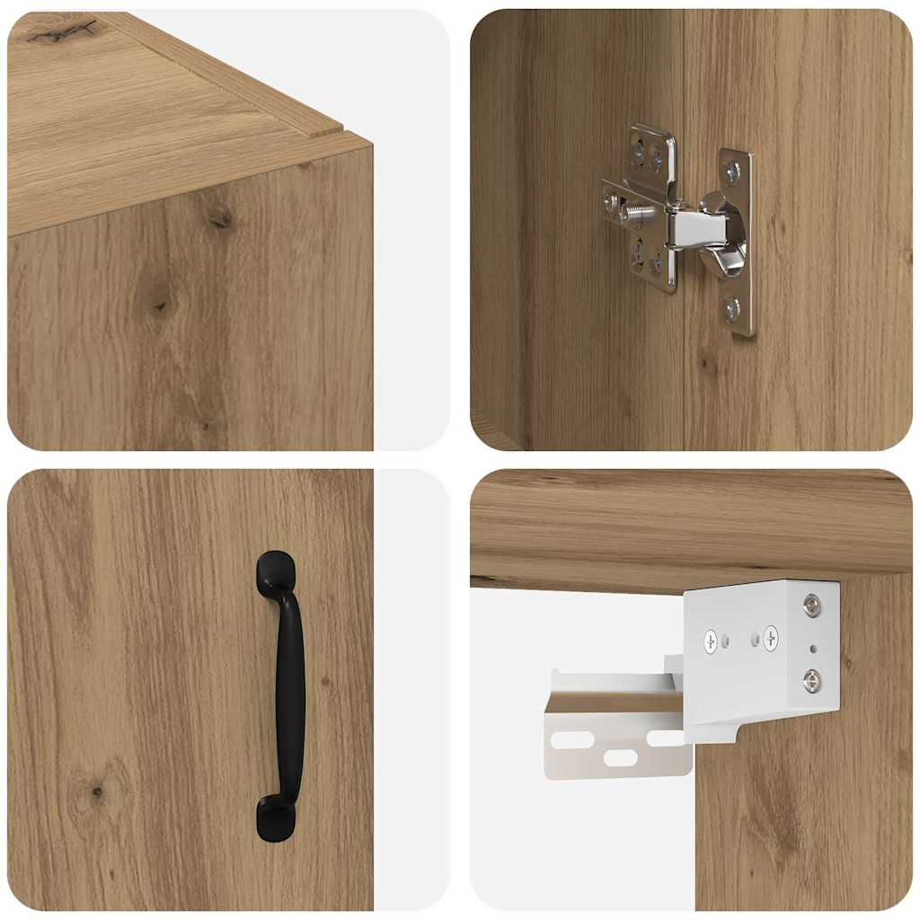 Väggskåp Artisan Ek 2 pcs 69.5 x 34 x 90 cm