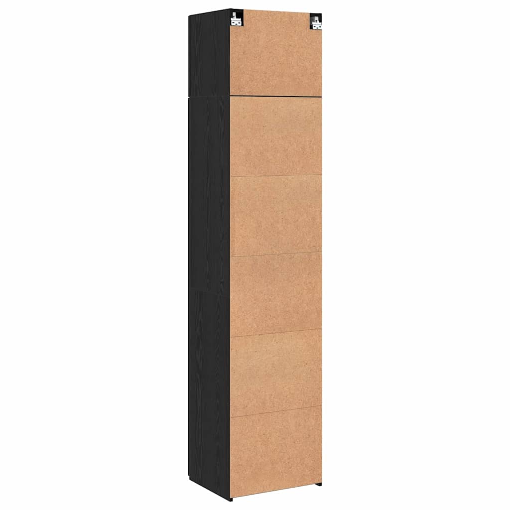 Skåp Svart Ek 50 x 41 x 225 cm