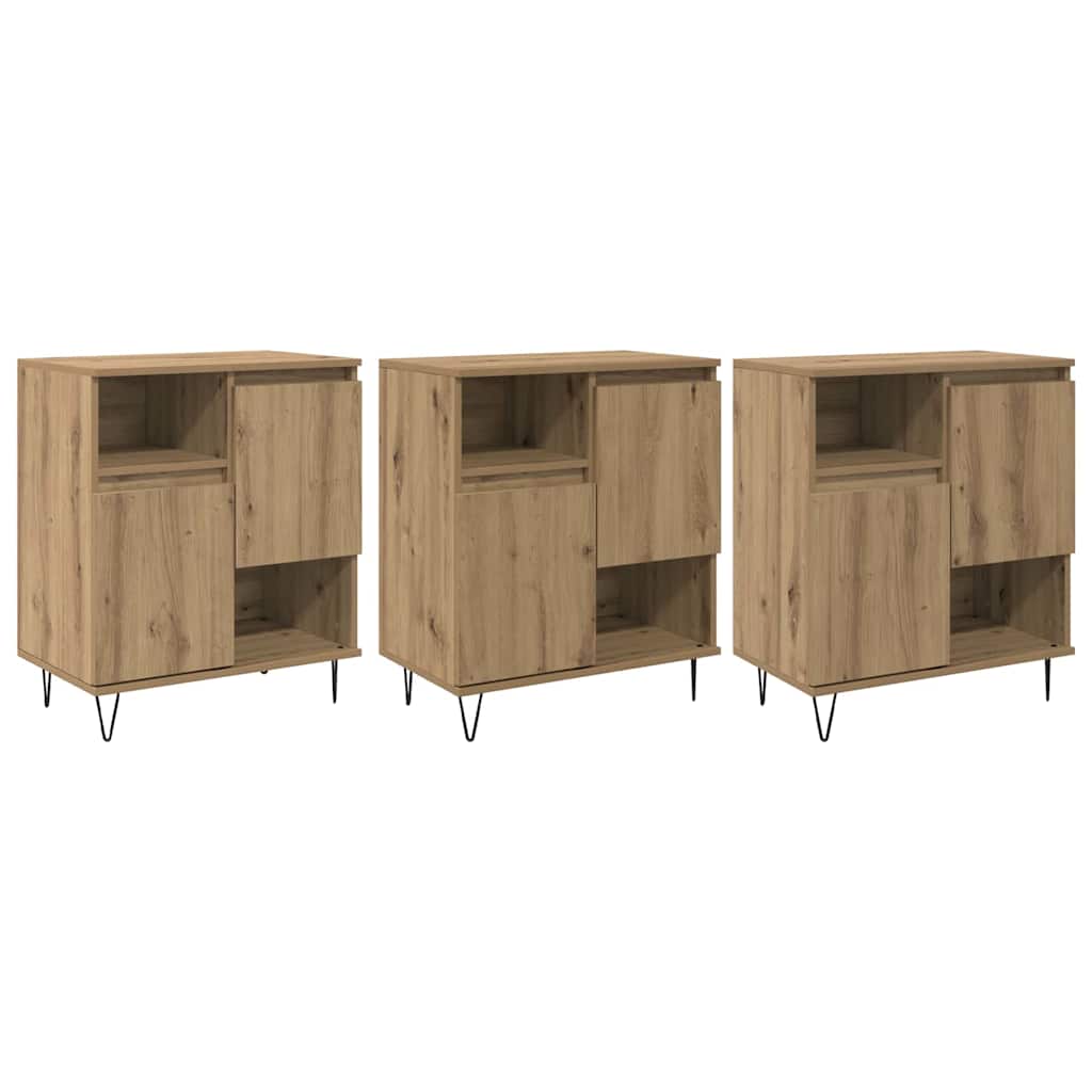 Skåp Artisan Ek 3 pcs 180 x 35 x 70 cm