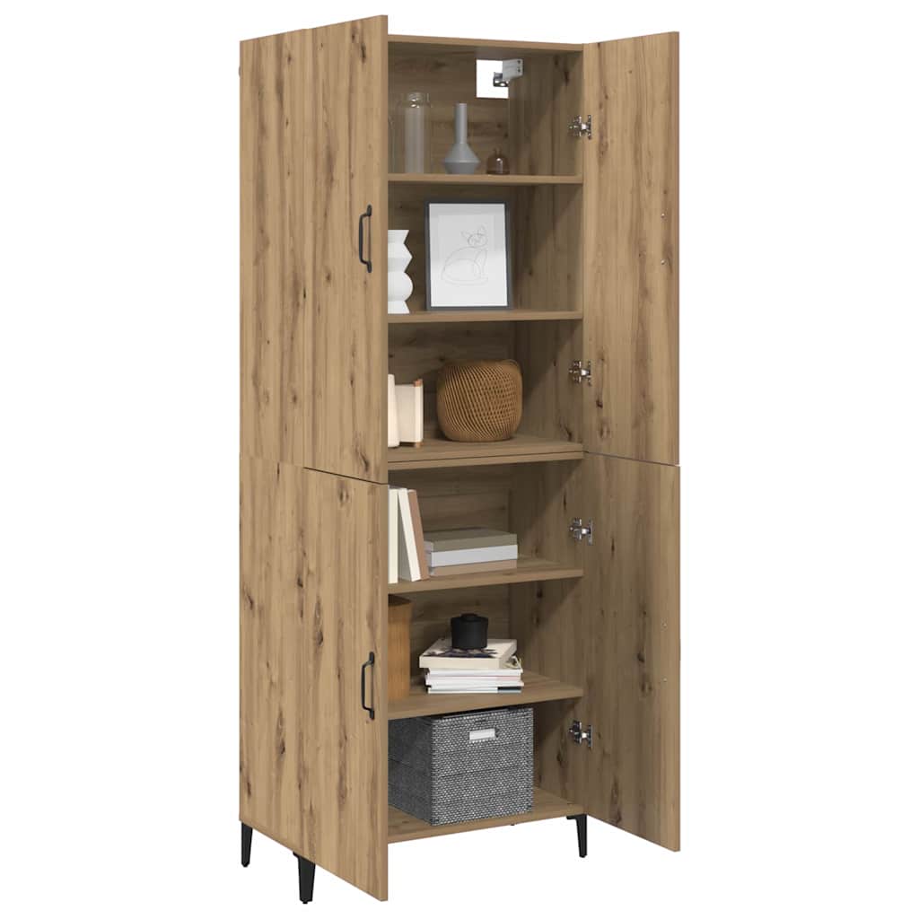 Skåp Artisan Ek 69.5 x 34 x 180 cm