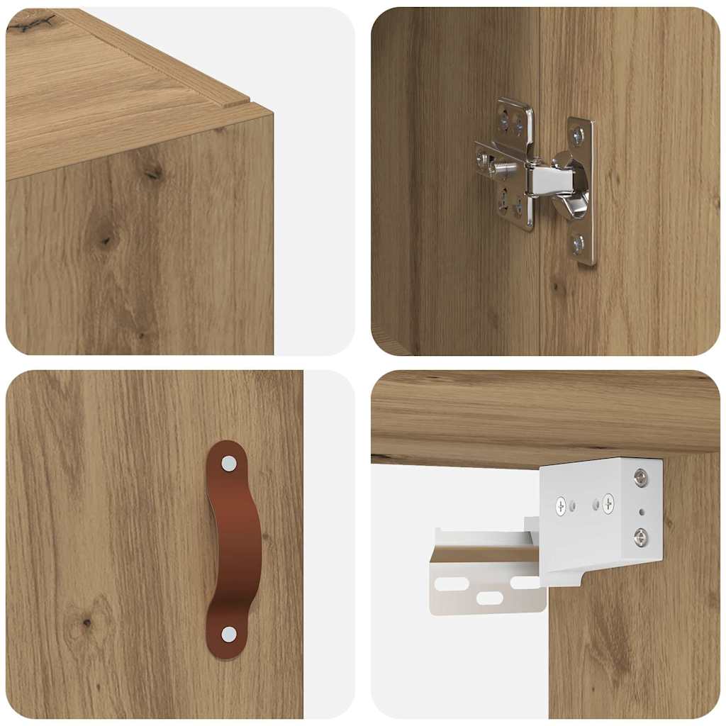 Väggskåp Artisan Ek 2 pcs 69.5 x 34 x 90 cm