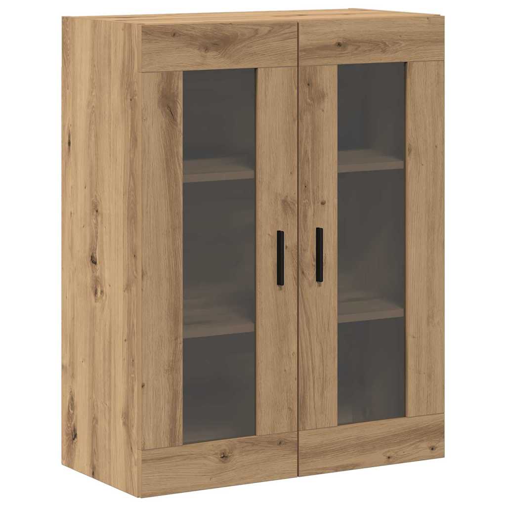 Väggmonterade Skåp 2 pcs artisan ek 69.5 x 34 x 90 cm Ekfaner