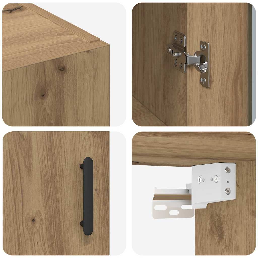 Väggskåp Artisan Ek 2 pcs 69.5 x 34 x 90 cm