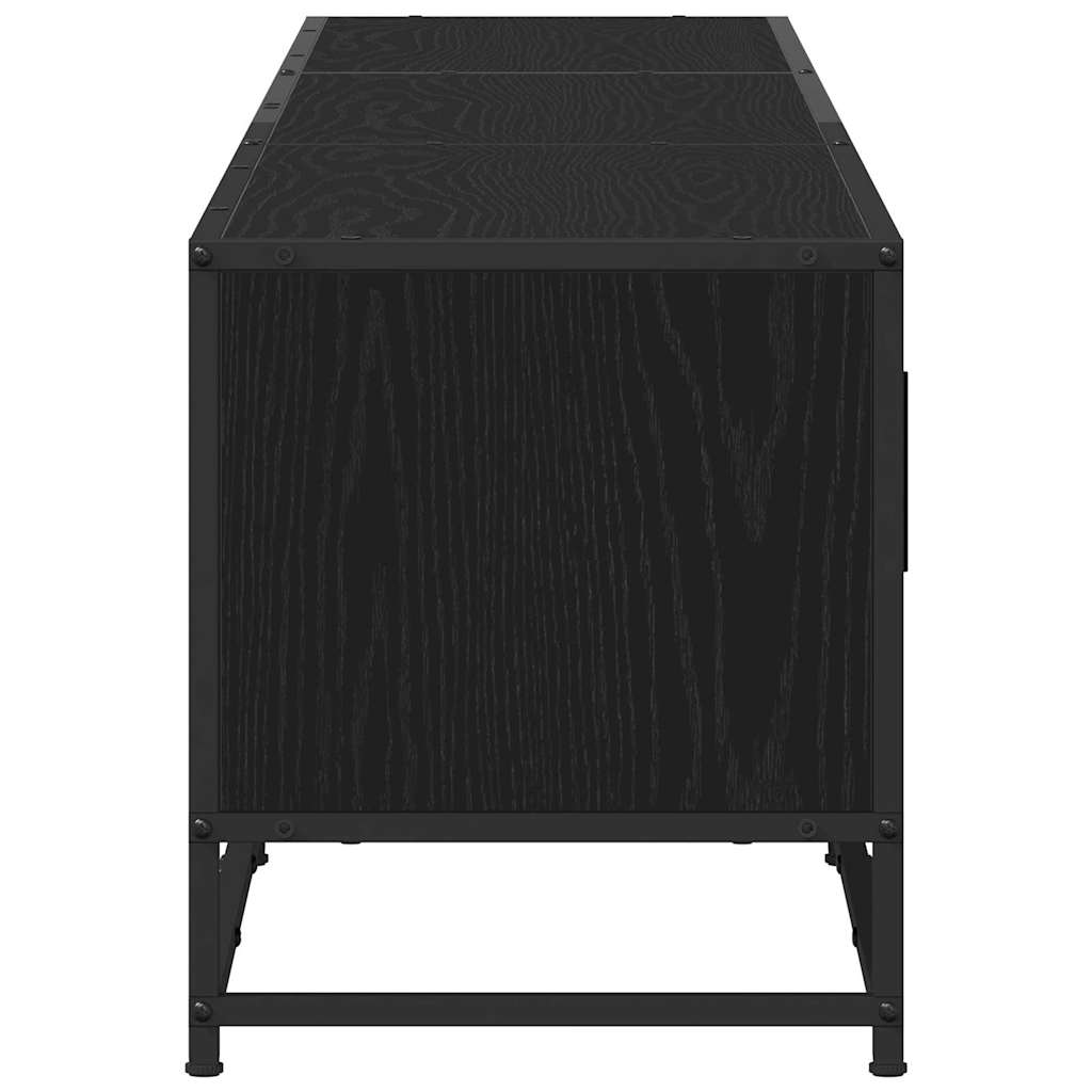TV-skåp Svart ek 240 x 35 x 41 cm Konstruerat trä