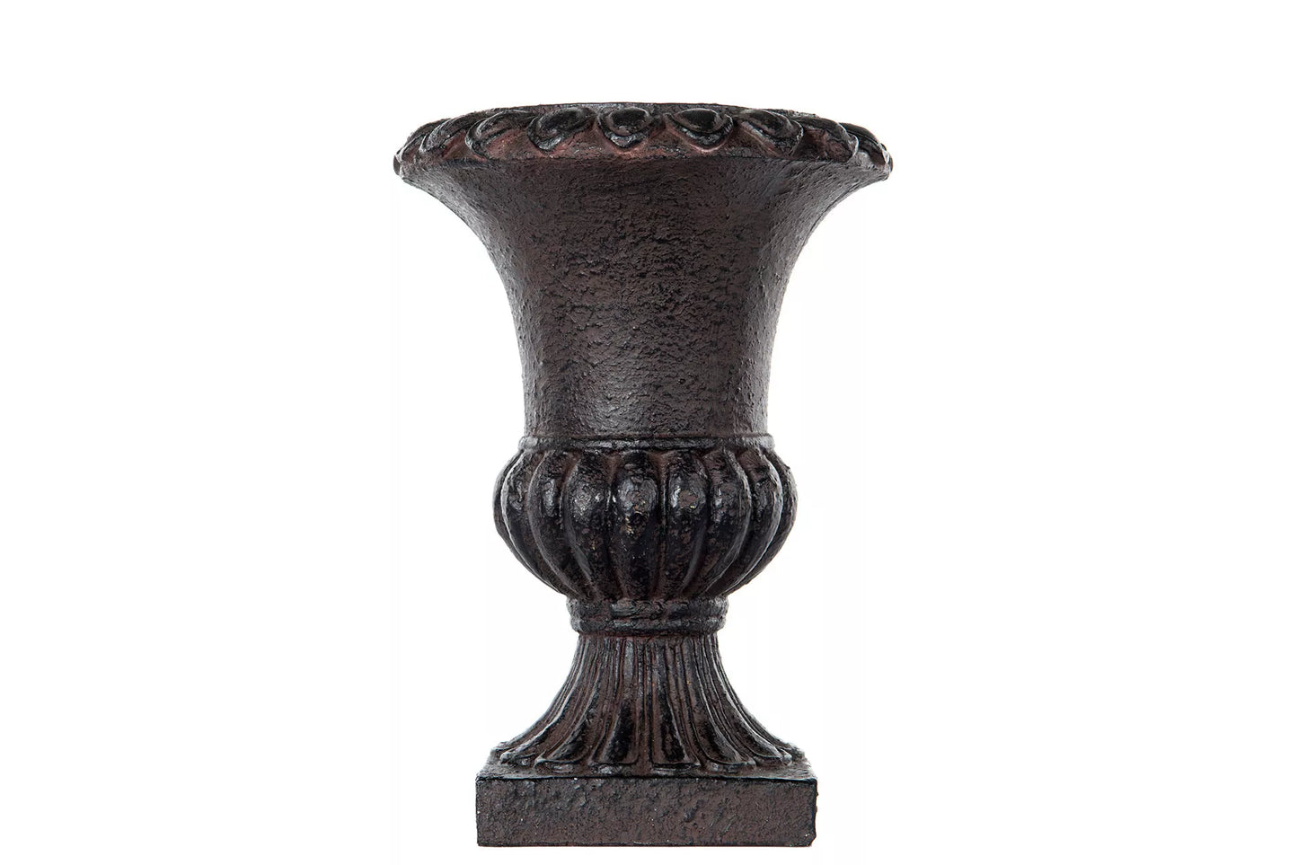 Blomkruka Pokal antikbrun - 30cm