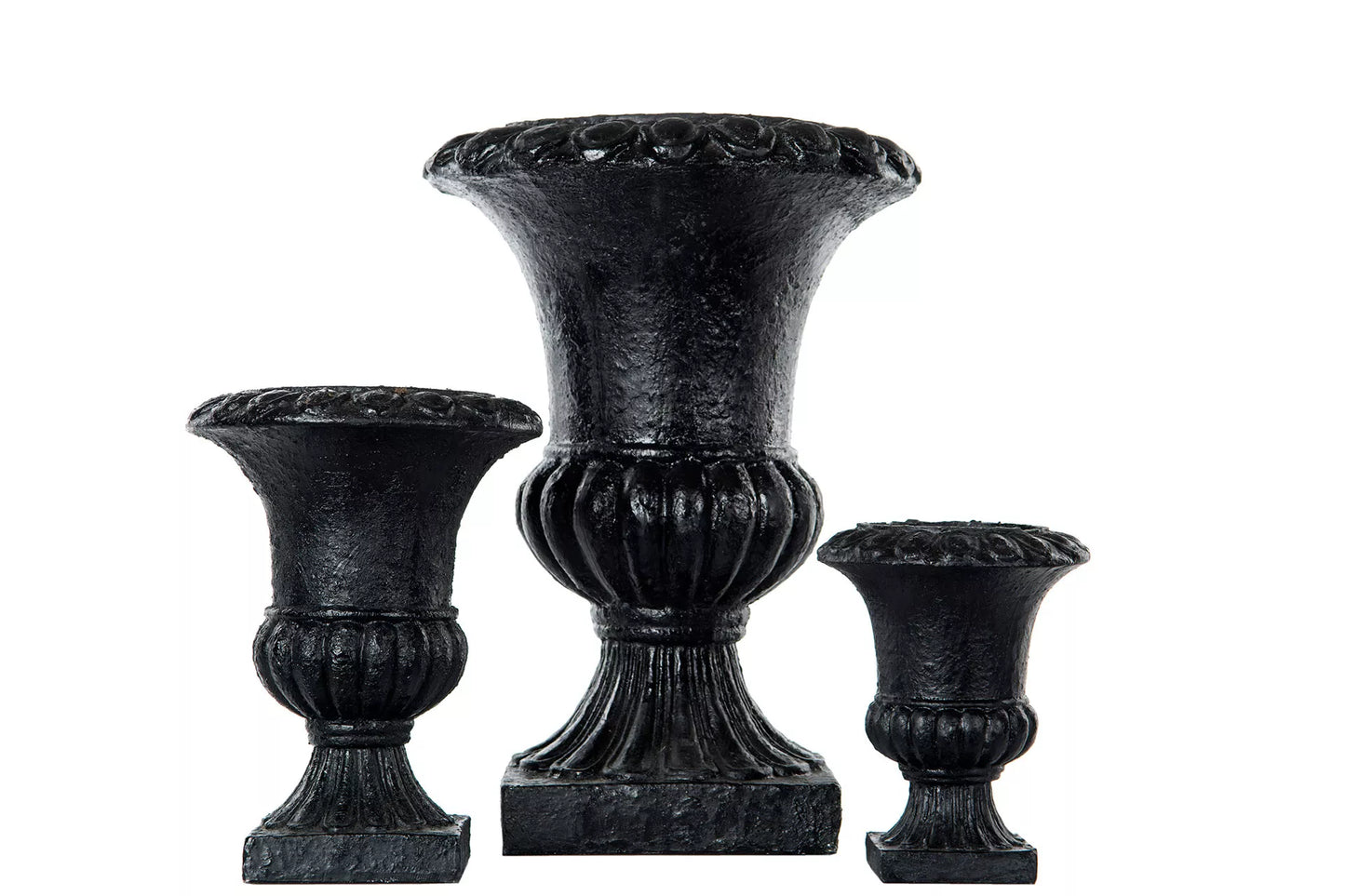 Blomkruka Pokal Svart - 30cm