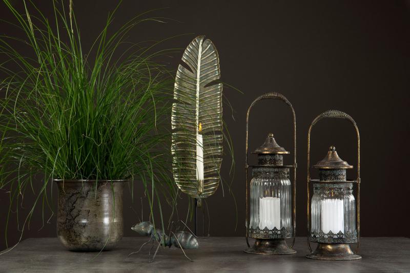 Dekoration Myra Ärgad Mässing Poly 23x22x9cm