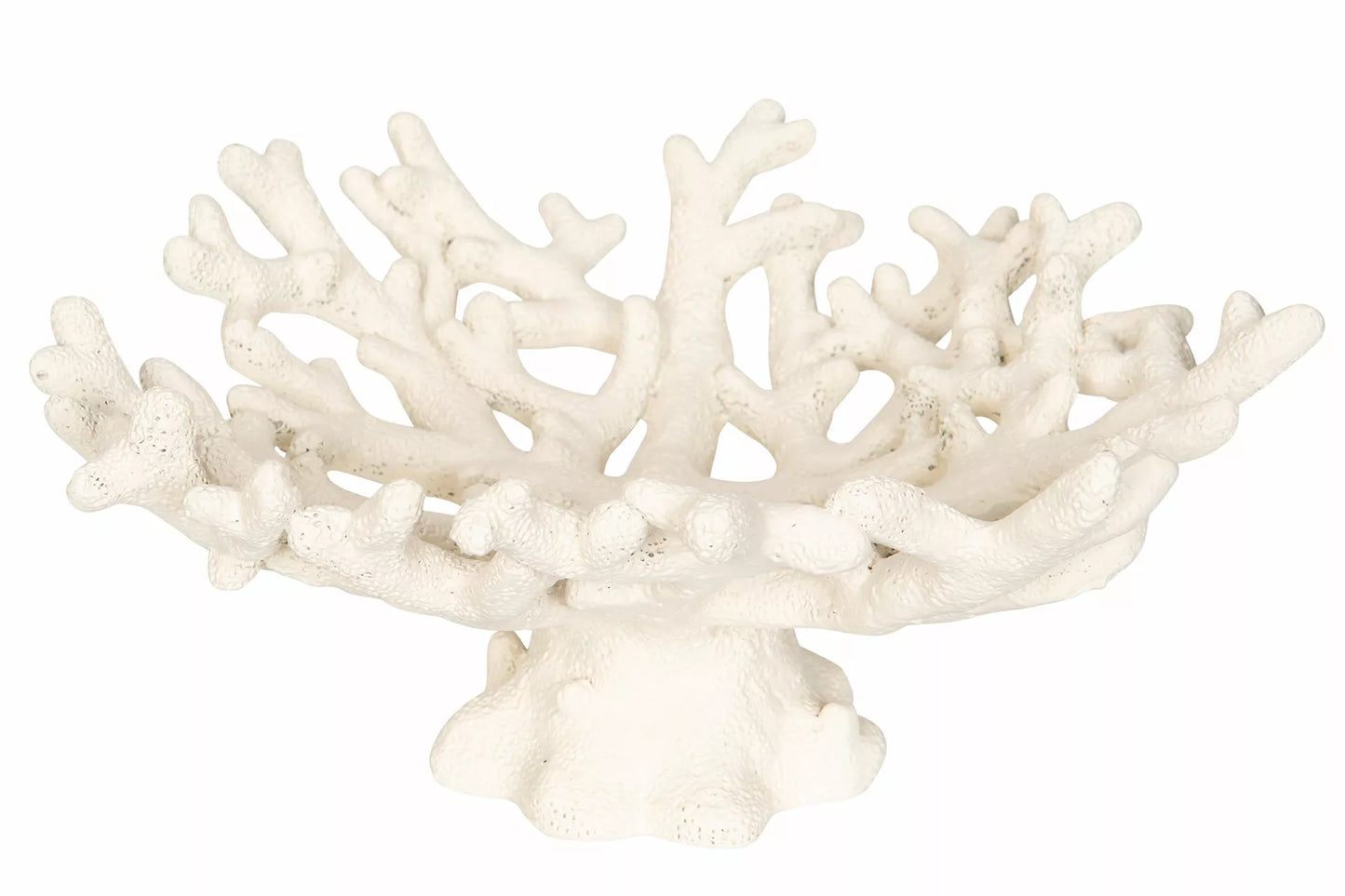 Dekorativt Fat Bricka På Fot Korall Poly 30x14cm I lager: Vecka 8